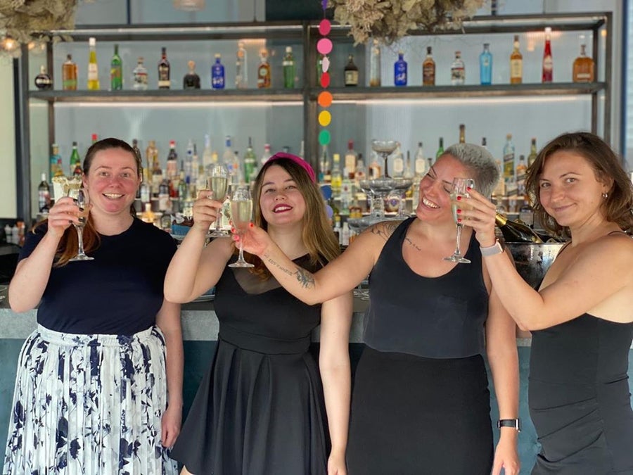 Members connecting at @thecollective_living