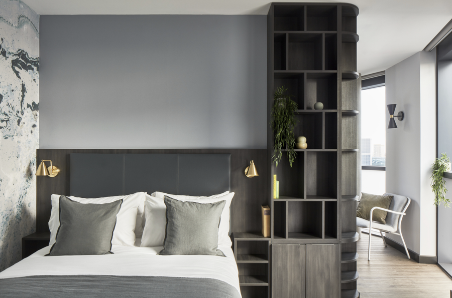 A private studio at The Collective Canary Wharf in East London