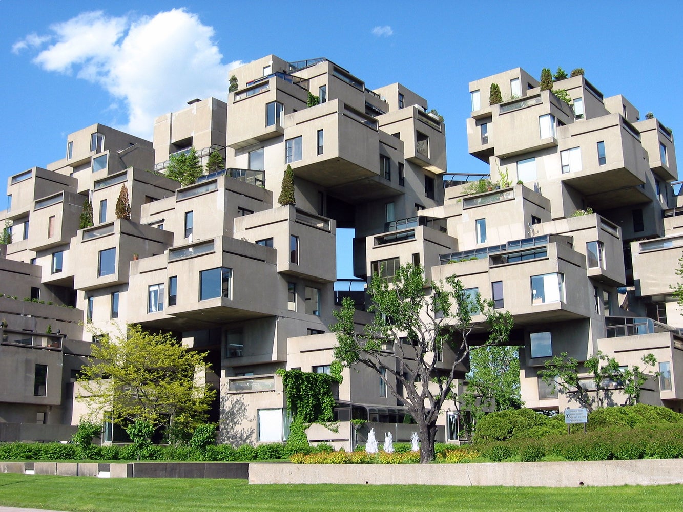 Community Living, Habitat 67 by Moshie Safdie