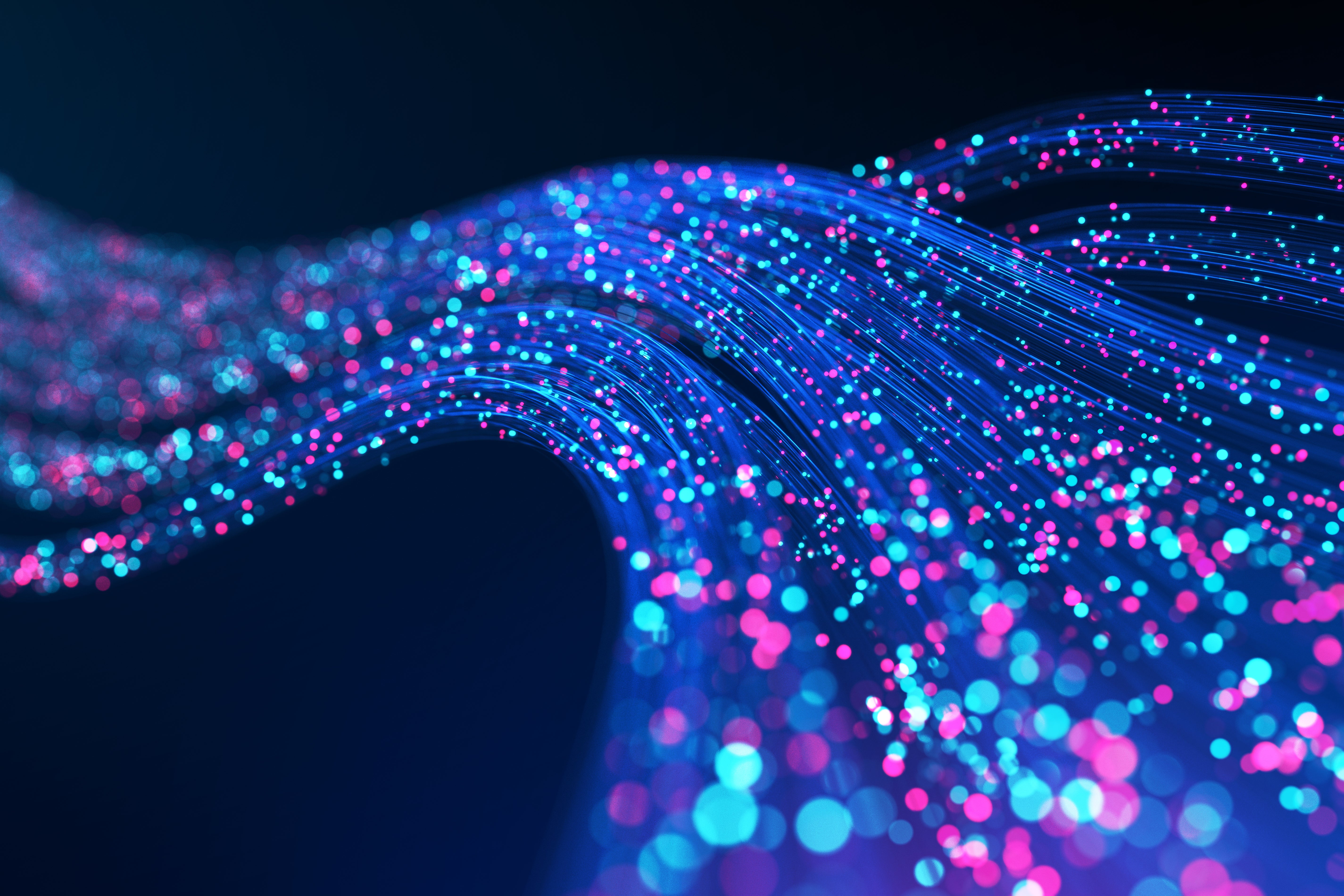 colorful quantum lines