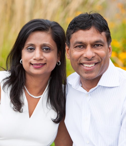 Naveen and Anu Jain