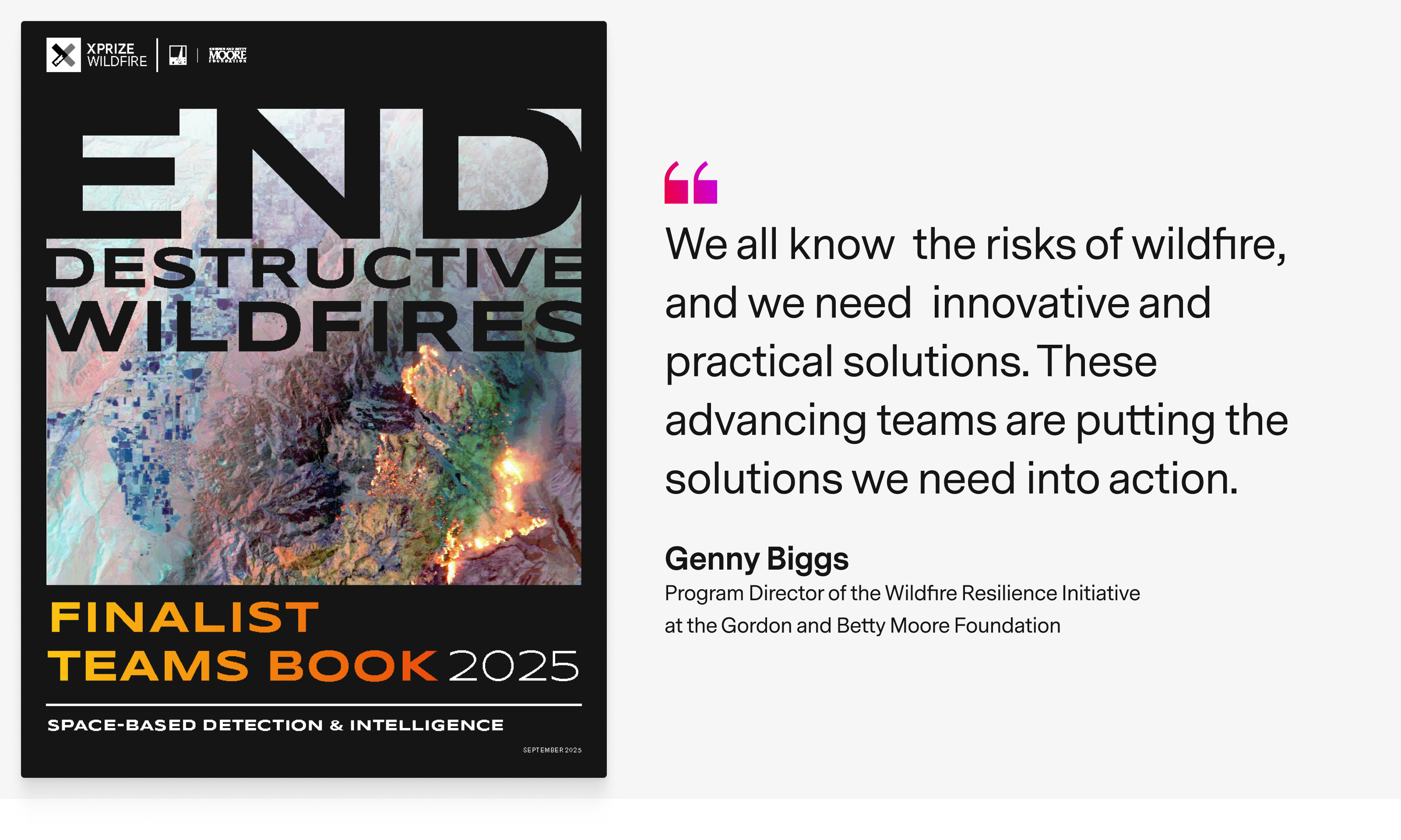 Image of report cover with pull quote.