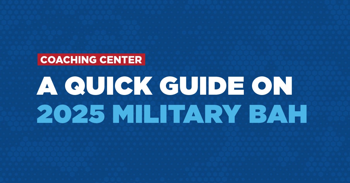 A Quick Guide on the 2025 Military BAH First Command