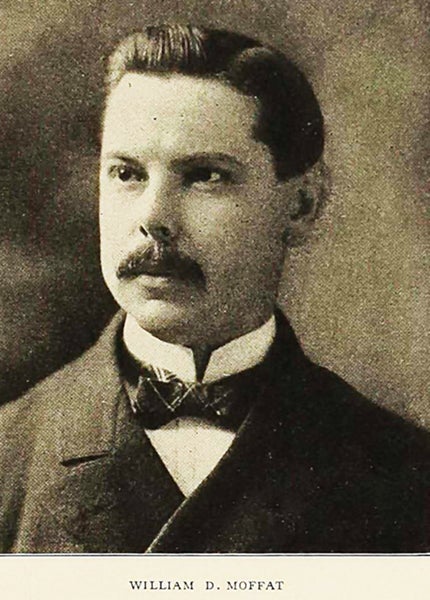 Portrait of a young William D. Moffat, undated (findagrave.com)