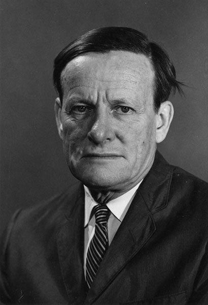 Portrait of G. Ledyard Stebbins, undated photograph,   University Libraries, Department of Special Collections, University of California, Davis (oac.cdlib.org)