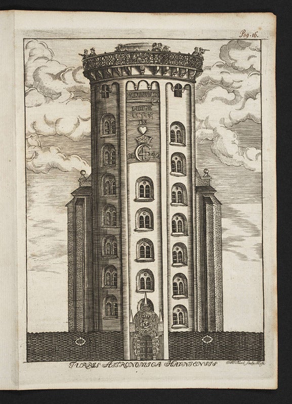 Round Tower observatory, Copenhagen (Linda Hall Library)