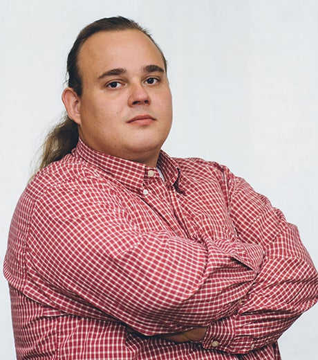 Photo of Linda Hall Library fellow Martin-Oleksandr Kisly