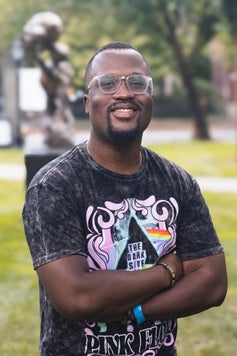 Photo of Linda Hall Library fellow Roman Johnson