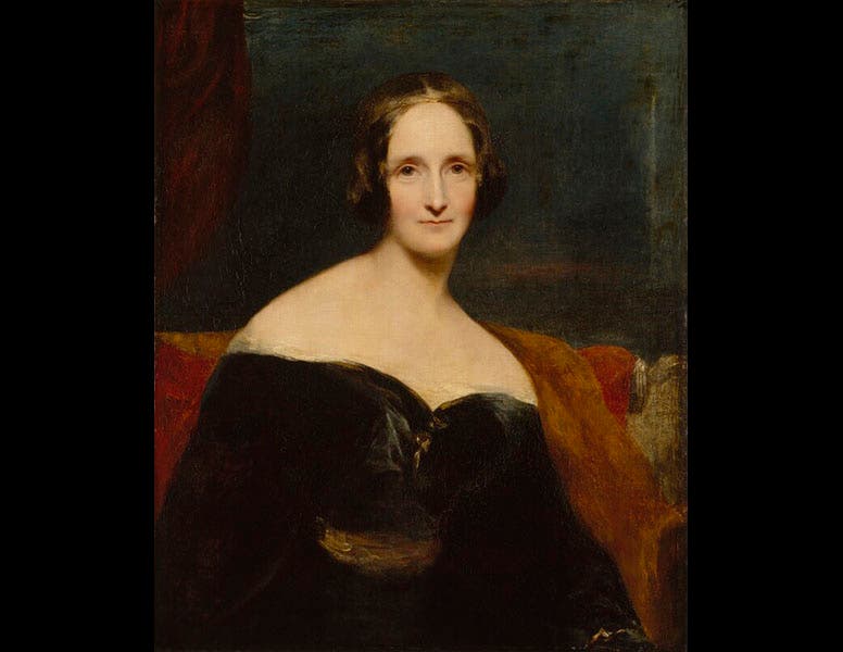 Mary Shell Intelligencer Scientist of the Day - Mary Shelley, English Writer - The Linda Hall