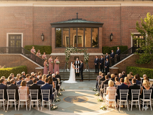 Courtyard Wedding