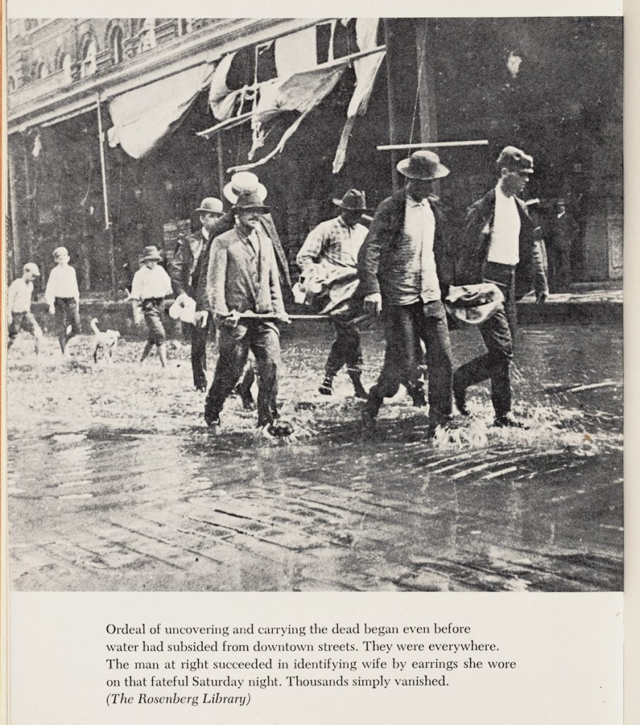 Image source: Rosenberg Library (Galveston) in Mason, Herbert. Death from the Sea. Dial Press, 1972.