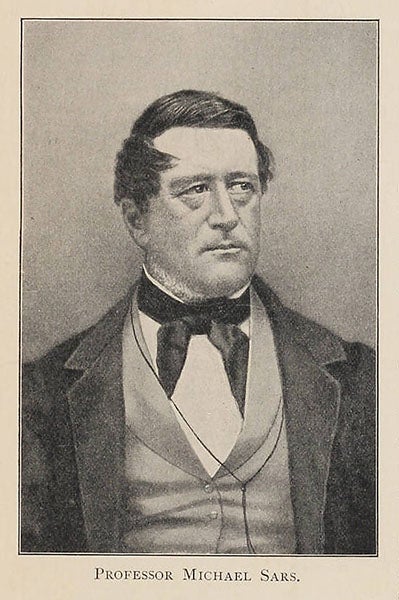 Portrait of Michael Sars, photograph, from Johann Hjort and John Murray, The Depths of the Ocean, 1912 (Linda Hall Library)