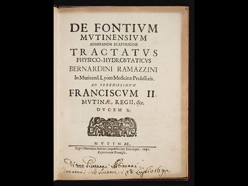 Bernardino Ramazzini - Linda Hall Library