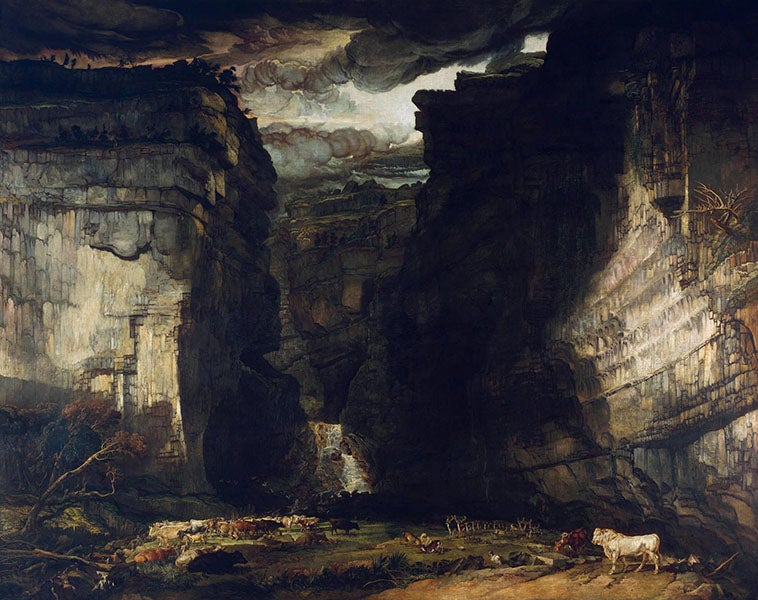 James Ward, Gordale Scar (1814) (Tate Britain)