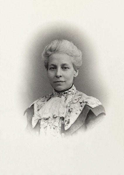 Portrait of Grace Frankland, photogtraph, date unknown (linnean.org)