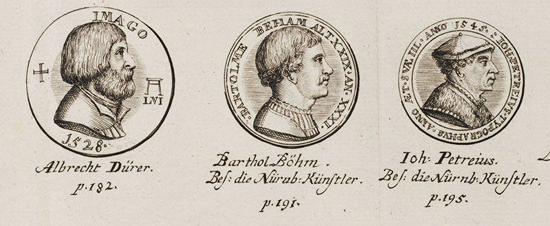 Detail of image 3, portrait of Johannes Petreius (Linda Hall Library)