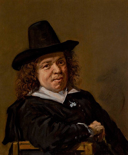 Portrait of Frans Post, by Frans Hals, oil on panel, 1655, Worcester Art Museum (worcester.emuseum.com)