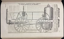 Novelty, locomotive built by John Braithwaite and John Ericsson for the Rainhill Trials, woodcut in Mechanics' Magazine, Register, Journal, and Gazette, vol. 12, p. 129, Oct. 17, 1829 (Linda Hall Library