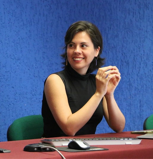 Photo of Linda Hall Library fellow Gloria Maritza Gomez Revuelta