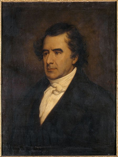 Portrait of François Arago, oil, by Ary Scheffer, Versailles, 1842 (art.rmngp.fr)