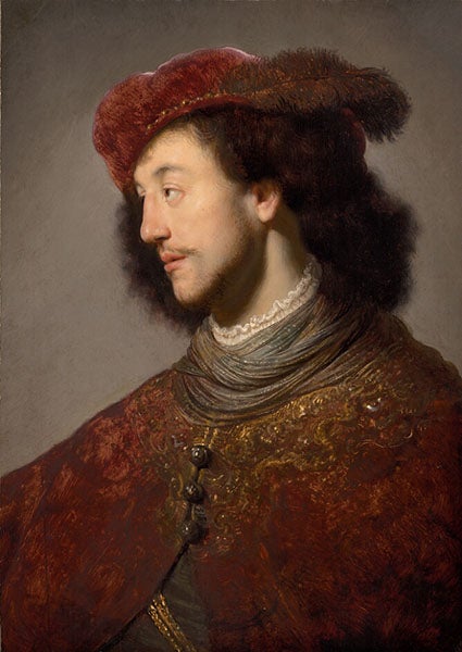 Portrait of Pieter Vogelvormer, oil on canvas, by Jan Lievens, 1629 [1636?], Norton Simon Museum, Pasadena (nortonsimon.org)