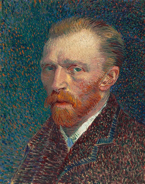 Self-portrait, Vincent van Gogh, 1887, Art Institute of Chicago (artic.edu)