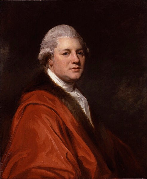 Portrait of James Macpherson, by George Romney, oil on canvas, 1779-80, National Portrait Gallery, London (npg.org)