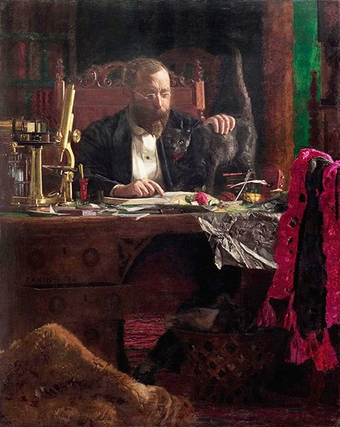 <i>Portrait of Benjamin Rand</i>, by Thomas Eakins, 1874 (Crystal Bridges Museum)