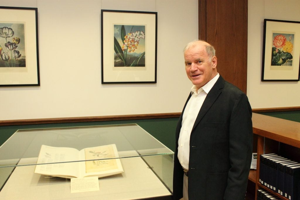 Kary Mullis in the History of Science Center at the Linda Hall Library in April 2011.