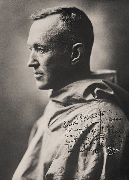  Portrait of Lincoln Ellsworth, photograph, 1936, Fram Museum (frammuseum.no)