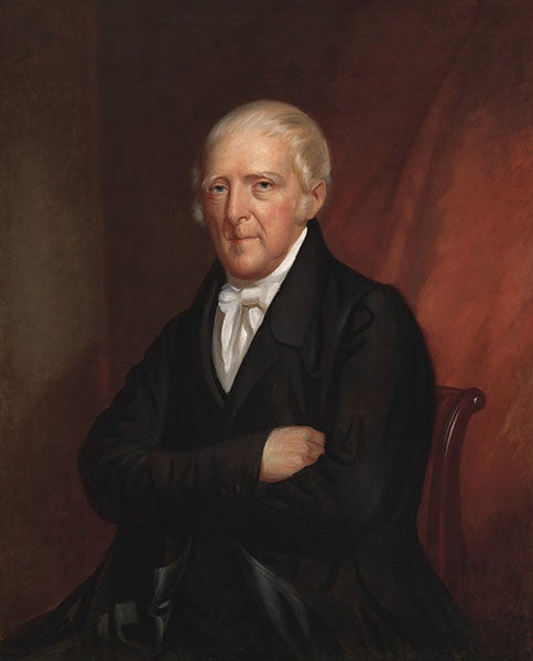 Portrait of John Stevens, artist and date unknown, National Portrait Gallery, Smithsonian Institution, Washingon, D.C. (si.edu)