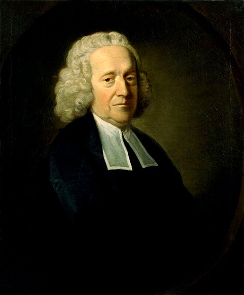 Portrait of Stephen Hales by Thomas Hudson, National Portrait Gallery, London