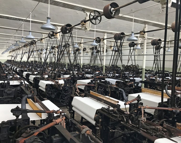 300 Lancashire power looms, Queen Street Mill Textile Museum, Harle Syke, Lancashire (lancashiremuseumstories.wordpress.com)