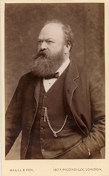 Andrew Ainslie Common, albumen print, <i>carte de visite</i>, 1890s (Royal Society of London)