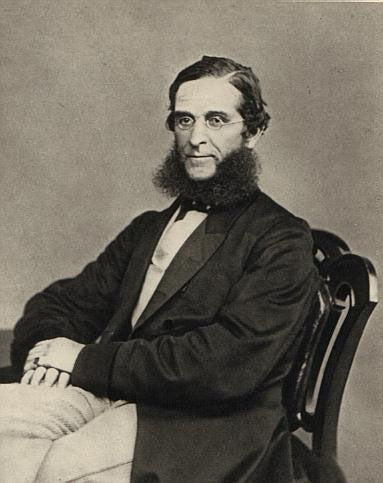 Portrait of John Evans, photograph, in Life and Letters of Joseph Prestwich, 1899 (Linda Hall Library)