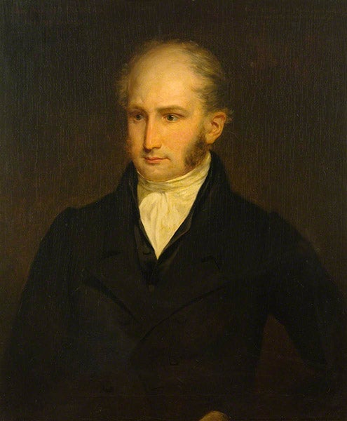 Portrait of William Prout, by Henry Paget, in the University of Edinburgh Fine Art Collection (Art UK)