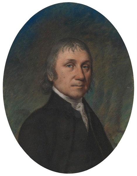 Portrait of Joseph Priestley, pastel by Ellen Sharples, 1797 (National Portrait Gallery, London)