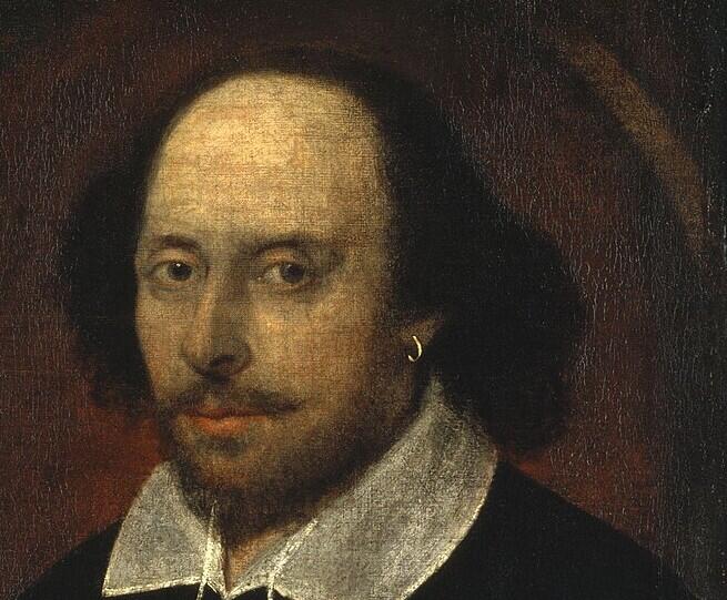 portrait of William Shakespeare
