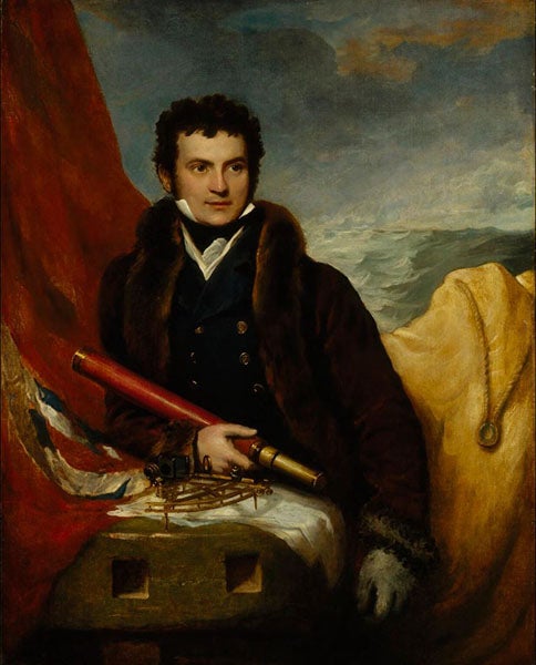 Portrait of William Edward Parry, by Samuel Drummond, oil on canvas, 1820, National Portrait Gallery, London (npg.org.uk)