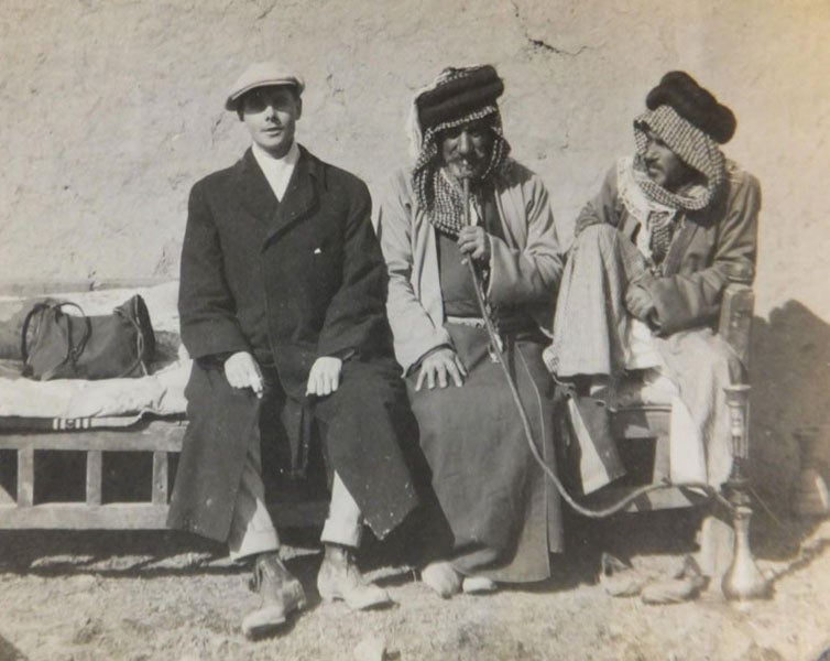 Paul Popenoe with two unidentified men in Baghdad, Paul Bowman Popenoe Papers, 1874-1991 (American Heritage Center, University of Wyoming)