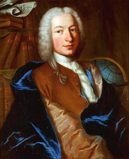 Portrait of Jean-Philippe Loys de Cheseaux, oil on canvas, by Jean-Pierre Henchoz, 1746, Collection of the University of Lausanne (hls-dhs-dss.ch)