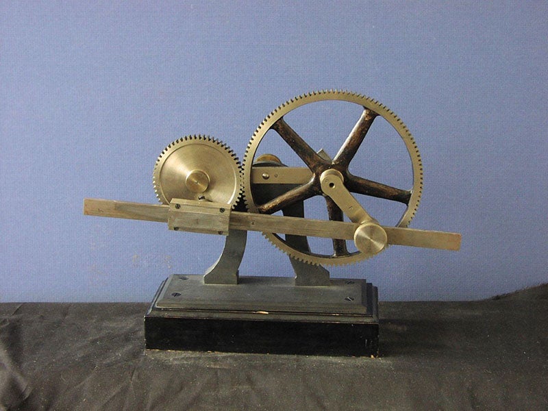 Reuleaux mechanism O03, slide-crank mechanism, 1882, Cornell University (digital.library.cornell.edu)