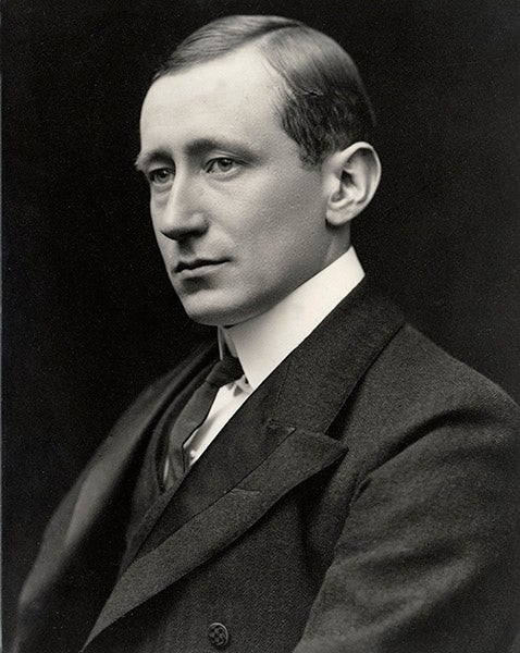 Portrait of Guglielmo Marconi, undated photograph, Museum of the History of Science, Oxford (mhs.ox.ac.uk)