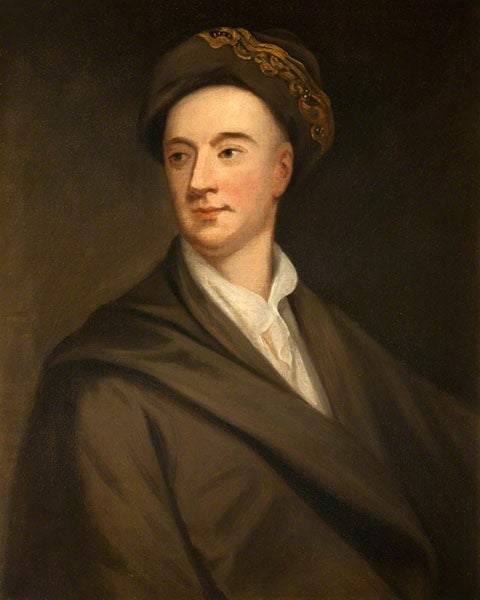 Portrait of John Arbuthnot, by John Moir, copy of a portrait by Godfrey Kneller, Royal College of Physicians, Edinburgh (artuk.org)