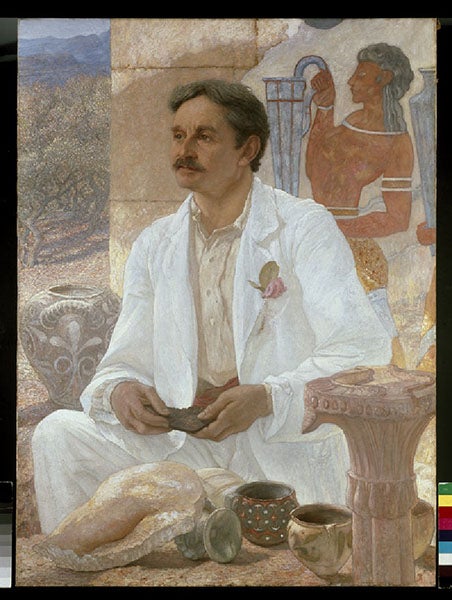 Portrait of Arthur Evans, by William Richmond, 1907 (collections.ashmolean.org)