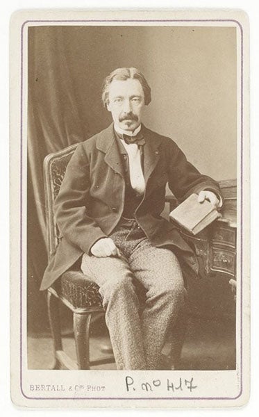 Portrait of Léon Foucault, carte de visite, undated, Bibliothèque nationale de France, Paris (gallica.bnf.fr)