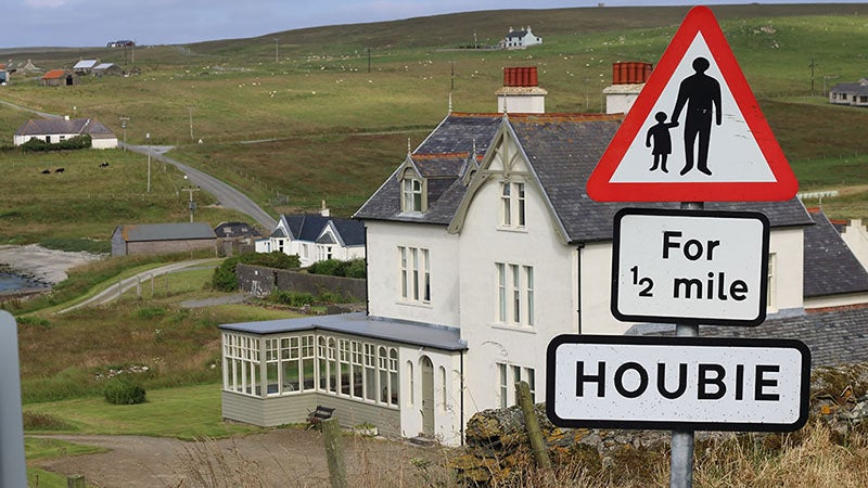 Leagarth House, built by Watson Cheyne on Fetlar, North Isles, Shetland, 1901 (northlinkferries.co.uk)