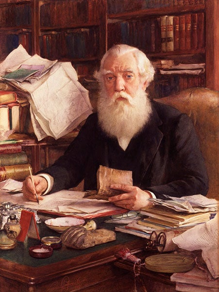 Portrait of Austen Henry Layard, watercolor, by Ludwig Johann Passini, 1891, National Portrait Gallery, London (npg.org.uk)