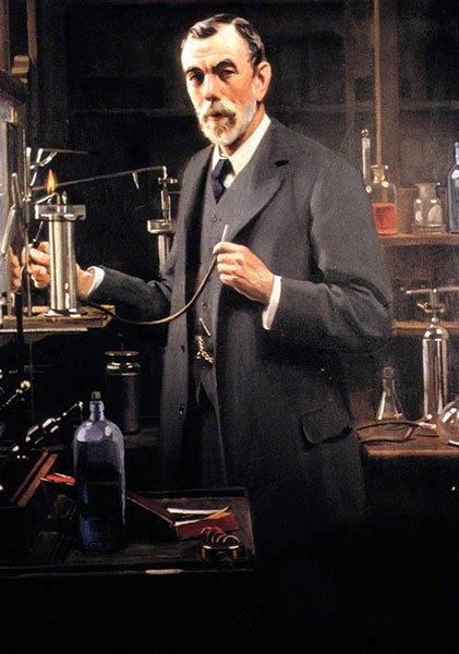 Portrait of William Ramsay by Mark Richard Milbanke, no date (University College London via ArtUK)