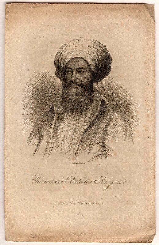 Giovanni Battista Belzoni Linda Hall Library